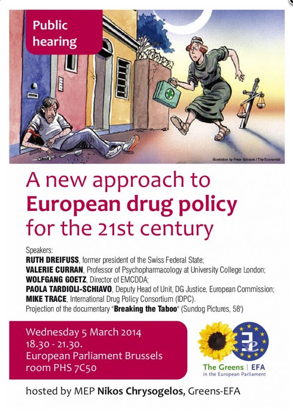 Approach to European drug policy