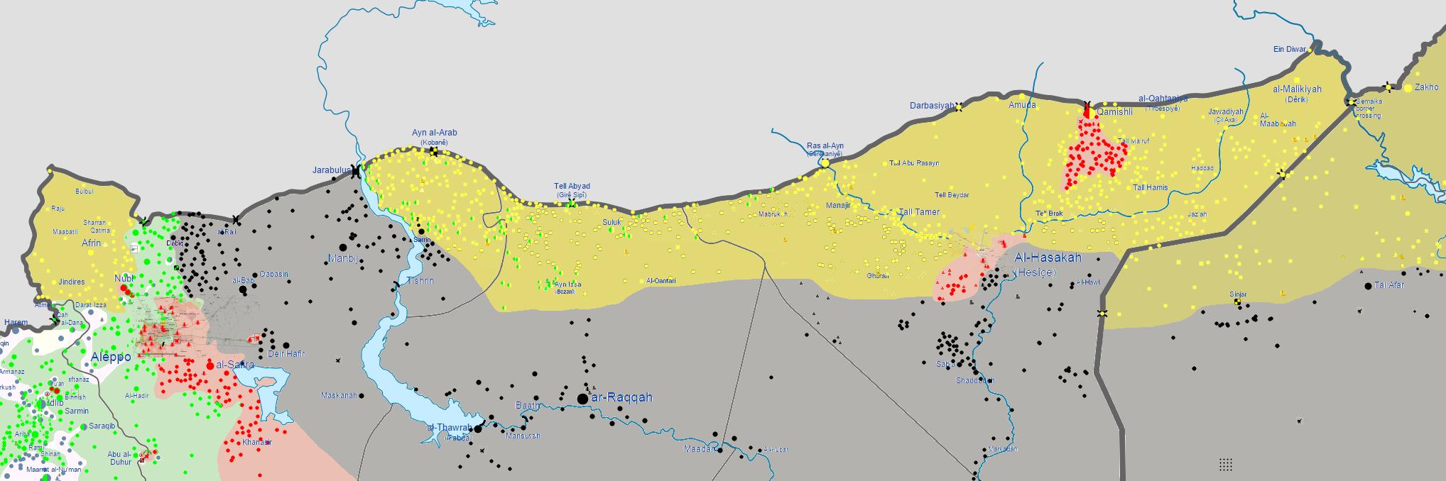 Rojava territory