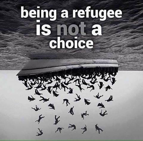 being refugee